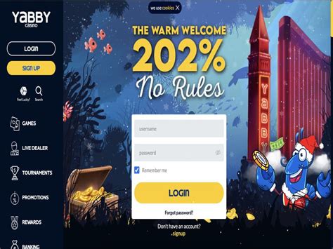 yabby casino register